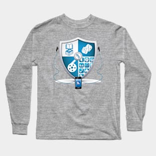 The Nerd's Domain Coat of Arms Long Sleeve T-Shirt